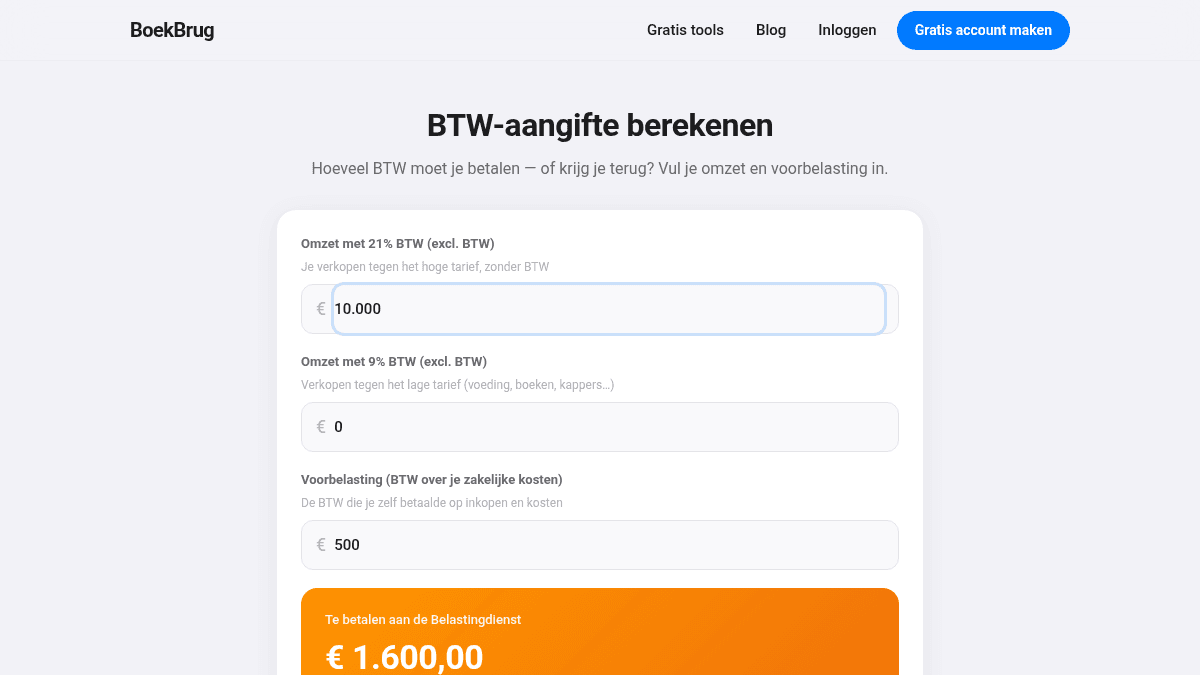Freelancer tax deadlines 2026: the Dutch VAT calendar and key dates
